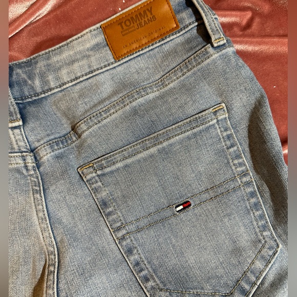 Tommy Hilfiger High Waisted Straight Leg Ankle Cropped Jeggings - Picture 5 of 10